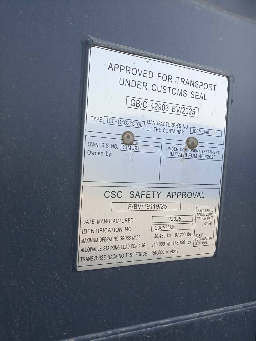 Морской контейнер CIMU0193713